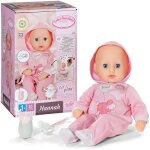 Poupe pour bb - baby annabell - hannah joue avec moi - 36 cm - corps en tissu doux - 5 fonctions