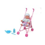 Poup�e b�b� loving baby rose ? avec son et accessoires