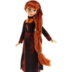 Poupe coiffure anna - la reine des neiges 2 - hasbro - cheveux tresss - accessoires inclus