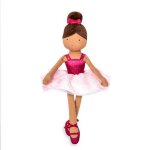 Poupe danseuse les ballerines isadora 35cm - jolijou - rose - fille - 3 ans - 35 cm