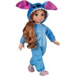 Poupe disney ily stitch - disney - 45 cm - cheveux blond boucls - grenouillre et accessoires inclus ...