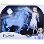 Poupe elsa - hasbro - la reine des neiges 2 - figurine nokk - jouet pour enfants 3 ans et plus - bleu ...