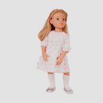 Poupe pour enfant - gotz - emma blonde - jouet de qualit suprieure - couleur principale blanche