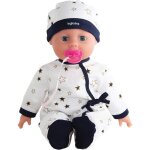 Poupe interactive - inglesina - bambola simba - 38 cm - sons de bb - inclus biberon et ciuccio