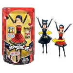 Poup�e ladybug transformation - bandai - miraculous 26 cm - changement de tenue