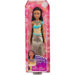 Pocahontas poussiere d'etoiles - poupee mannequin 30 cm - disney princesse - set jouet fille + 1 carte ...