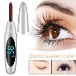 Pourv recourbe cils chauffant recourbe cils professionnel recourbe cils electrique charge usb eyelash ...
