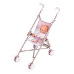 Poussette canne baby nurse pour poupon jusqu' 42cm - smoby