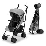 Poussette canne kinderkraft siesta grey - gris - légère et compacte - harnais 5 points et freins sur ... Poussette canne kinderkraft siesta grey - gris - légère et compacte - harnais 5 points et freins sur ...