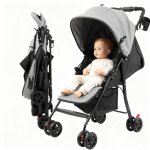 Poussette canne r�glable - fianao - 3 positions (95� / 105� / 175�) - grand confort avec harnais 5 points ...