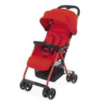 Poussette citadine chicco ohlala 3 - rouge passion - dossier inclinable - arceau de scurit