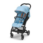 Poussette citadine compacte beezy beach blue cybex - de la naissance  4 ans - bleu