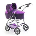 La poussette pour poupe combine 3 en 1 emotion all in - violet