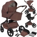 Poussette combin�e trio 3en1 lionelo freya - nacelle - si�ge auto i - size - pliable un clic - accessoires ...