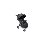 Poussette double compacte baby monsters happy twin - black