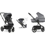 Poussette easywalker harvey� - fossil grey - landau nacelle housse de pluie