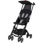 Poussette gb pockit air all - terrain velvet noir - poussette canne - doubles roues - poids 15 - 36 kg ...