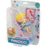 Poussette - giochi preziosi - cicciobello amicicci - enfant - mixte - rose Poussette - giochi preziosi - cicciobello amicicci - enfant - mixte - rose