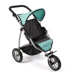 Poussette de jogging - bayer chic - leon - poigne rglable - ceinture de scurit - bleu