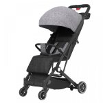 Poussette jusqu� 22 kg grandes roues pivotantes � 360� pliable dossier et repose - pieds r�glables grand ...