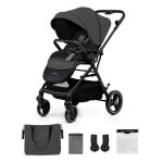 Poussette kinderkraft yoxi jusqu� 27 kg roues tout terrain travel system dossier inclinable accessoires ...