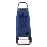 Poussette de march pliante rolser - imax - bleu - 2 roues