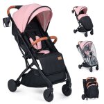 Poussette nouveau - n� pliable � une main costway - capote r�glabledossier inclinable - panierhousse ...