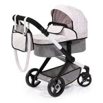 Poussette pour poupée combinée bayer design - modèle combi xeo - couleur jeans - gri - pour poupées jusquà ... Poussette pour poupée combinée bayer design - modèle combi xeo - couleur jeans - gri - pour poupées jusquà ...