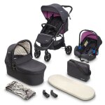 Poussette trio style prune babygo