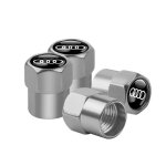 Poussi�re de assujetdair de roue de voiture en alliage daluminium 3d accessoires de jante pour audi sline ...
