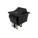 Interrupteur  bascule momentan  4 broches - poussoir - off / on - 285x2115 mm - remplacement tondeuse ...