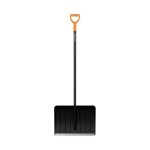 Poussoir � neige - fiskars - solid - bordure en aluminium - poign�e ergonomique en d - nervures