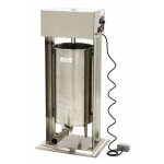 Poussoir � saucisses automatique vertical 15l - acier inox - commande � p�dale - 120w