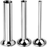 Poussoir  saucisse - haute qualit - acier inoxydable - 3 tubes - diamtres 12 / 19 / 32 mm - facile ...