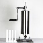 Poussoir  saucisses - inox - manuel - capacit 4l - 4 tubes de remplissage - antirouille