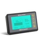 Powerqueen testeur de batterie moniteur de batterie 500a avec alarme 8v - 120v lcd compatible 12v lithium ...