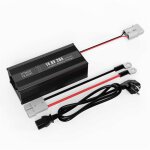 Power queen chargeur de batterie au lithium 12v20a / 146v 20a pour les batteries lifepo4 12v led cran0v ...