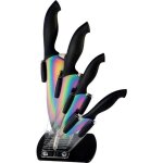 Pradel excellence bloc decouteaux - lames en acier inoxydable - rev�tement titane - 4 pi�ces