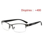 Prescription + 400 nouvelle tendance lunettes de lecture lunettes de lecture lh1119plglsrfg01r x15