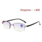 Prescription + 400 nouvelle tendance lunettes de lecture lunettes de lecture lh1119plglsrfg01r x31