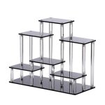 Pr�sentoir en acrylique transparent pour figurines pop support pour g�teau cosm�tique beurre parfum bijoux ...