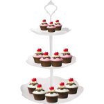 Pr�sentoir plateau de g�teaux bonbons 3 �tages plats de service cupcacks fruits support daliments d�coration ...