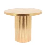 Pr�sentoir socle m�tal canell� 25x20cm or vielli