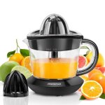 Presse - agrumes lectrique 0% bpa. 2 cnes interchangeables quantit de pulpe rglable. rotation bidirectionn ...