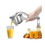 Presse agrumes - haute qualit - acier inoxydable - poigne ergonomique - design portable - facile  ...
