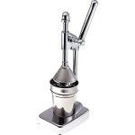 Presse - agrumes - bar craft - manuel - acier inox - 37 cm - 2 pièces Presse - agrumes - bar craft - manuel - acier inox - 37 cm - 2 pièces