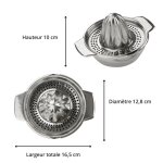 Presse - agrumes professionnel en inox fm professional