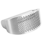Presse - ail broyeur � ail manuel facile � nettoyer en acier inoxydable avec �plucheur de brosse pour ...