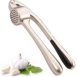 Presse ailpresse ail en acier inoxydablepoigne ergonomiqueva au lave - vaissellepour restaurant maison ...