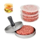 Presse  burgers - wowsuper - facile  utiliser - noir - 110 watt
